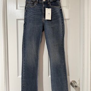 Zara Straight Leg Blue Jeans